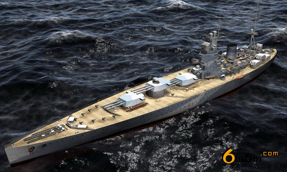 乌恰纳尔逊军舰模型
